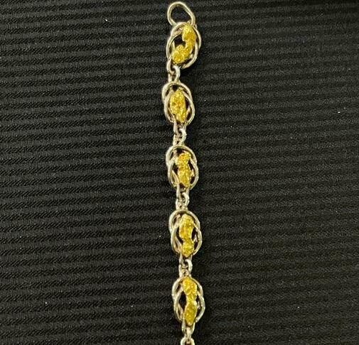 Браслет со вставками ОСЗ                           Артикул - 0101