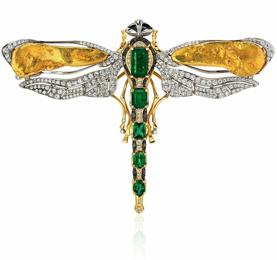 Брошь "Стрекоза"